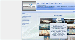 Desktop Screenshot of hy-techmarine.com